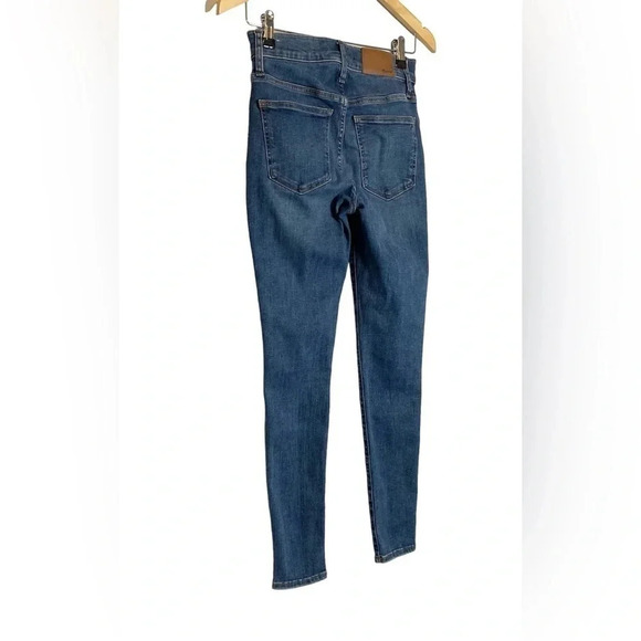MADEWELL | Mid Rise Skinny Jeans Stretch Pendale Wash Magic Pockets Denim - Picture 5 of 10